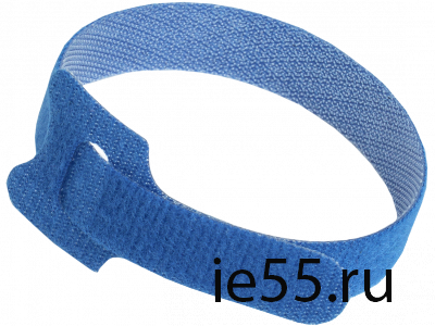 Хомут-липучка ХКл 14х310мм синий (100шт) IEK