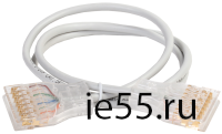 ITK Патч-корд 110-110 4 пары, кат.5Е, 3м, серый