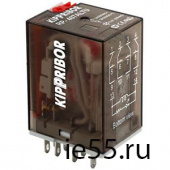 Реле промежуточное RP-402AL 12VAC, 5A при 250V, LED-индикатор