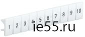 Маркеры для КПИ-4мм2 с нумерацией №№ 1-10 IEK