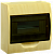 Бокс ЩРН-П-8 модулей навесн.пластик (Сосна) IP41 IEK