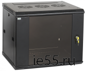 ITK Шкаф LINEA W 9U 600x600 мм дверь стекло, RAL9005