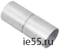 Муфта безрезьбовая металл оцинкованная d25 мм