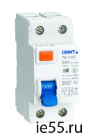 Устройство защитного отключения(УЗО) NL1-63 10kA 2P 16A 10mA тип A (CHINT)