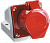 Розетка стационарная ССИ-124 3Р+РЕ 32А 380В IP44 IEK