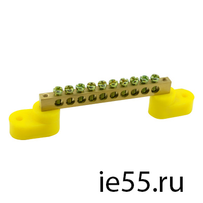 Шина TS-0609B 6*9 10 ways на угловых изоляторах