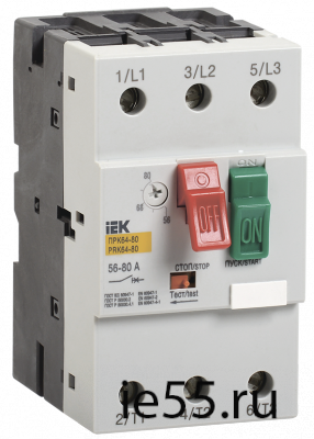 Пускатель ПРК64-25 In=25A Ir=16-25A Ue 660В IEK
