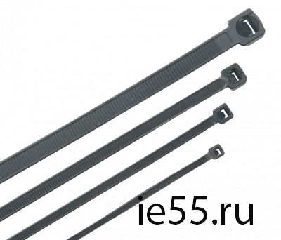 Хомут морозостойкий Хкм 2,5х100мм черный (100шт) IEK