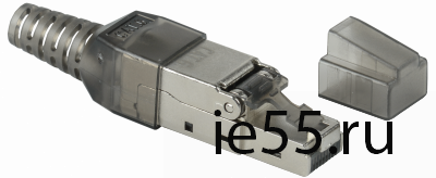 ITK Разъём RJ-45 UTP для кабеля кат.6 полевая заделка