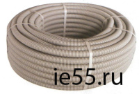 Труба гофрированная гибкая ПВХ d 32 с зондом (50 м) (CHINT)