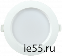Светильник LED ДВО 1701 белый круг 9Вт 3000K IP40 IEK
