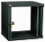 ITK Шкаф LINEA WE 9U 550x350мм дверь стекло черный