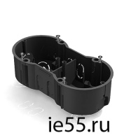 Коробка установочная 2-местная, 141х70х45мм  для скрытого монтажа в кирпичных стенах (с с 101003287