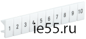Маркеры для КПИ-2,5мм2 с нумерацией №№ 1-10 IEK