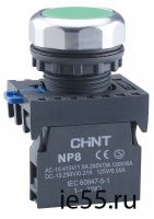 Индикатор NP8-D/3 зеленый AC110-230В