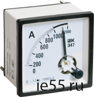 Амперметр Э47 2000/5А кл. точн. 1,5 72х72мм