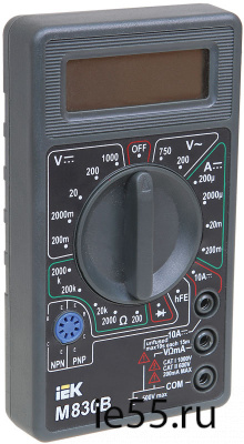 Мультиметр цифровой  Universal M830B IEK