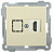 РHDMI-0-Б Розетка HDMI BOLERO кремовый IEK