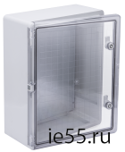 Корпус пласт. ЩМПп 500х400х180мм пр. дв. УХЛ1 IP65 IEK