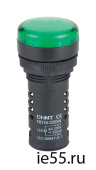 Индикатор ND16-22D/2 зеленый AC/DC380В (CHINT)