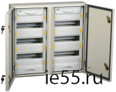Корпус металлический ЩРн-2x36з-1 У2 IP54 PRO