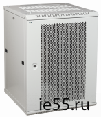 ITK Шкаф LINEA W 15U 600x600 мм дверь перфорированная, RAL7035