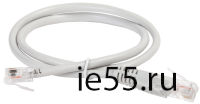 ITK Коммутац. шнур (патч-корд), RJ45-RJ12, 3м, серый