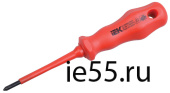 Отвертка крестовая Profi Ph2х100мм 1000В IEK