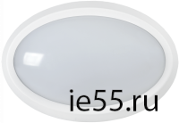 Светильник LED ДПО 5040 12Вт 4000K IP65 овал белый IEK