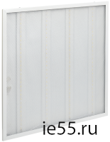 Светильник светодиодный ДВО 6571-P 45Вт 4000К 595х595х20 призма IEK