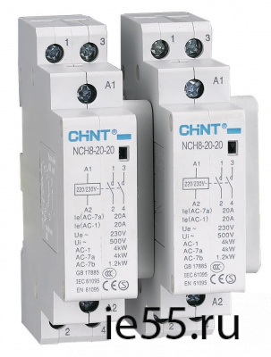 Контактор модульный NCH8-40/40 40A 4НО AC220/230В 50Гц (R) (CHINT)
