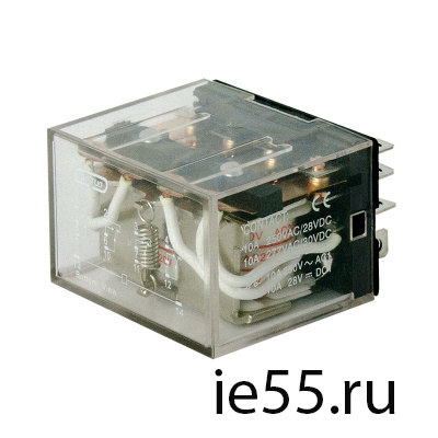 Реле промежуточное 3SJ4L-4 (LY-4)   AC 220 V ЭНЕРГ