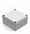 Коробка распаячная для наружнего монтажа с гладкими стенками,100х100х50мм, IP55 серая (CH 101003315