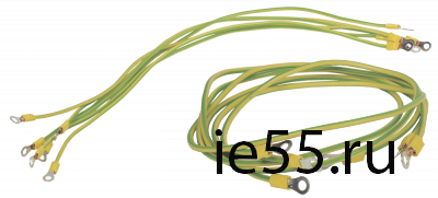 ITK Комплект проводов заземления 50 cм - 6шт; 80 cм - 3шт