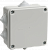 Коробка КМ41233 распаячная для о/п 100х100х50 мм IP44 (RAL7035, 6 гермовводов)