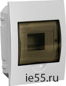 Корпус модульный пластиковый встраиваемый IP41 ЩРВ-Пк-6 IEK