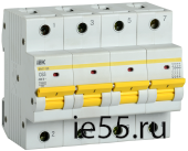 Автоматический выключатель ВА47-150 4Р 63А 15кА х-ка C IEK