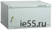 ITK Шкаф LINEA WE 15U 550x350мм дверь металл серый