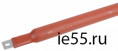 Термоусаживаемая трубка ТТШт 40/16 35 кВ 2,5:1 красная 1м IEK