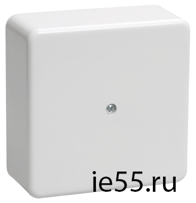 Коробка КМ41222-05 распаячная для о/п 100х100х44 мм дуб (6 клемм 6 мм2)
