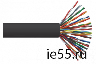 ITK Витая пара F/UTP кат.5E 10х2х24AWG LDPE черный (305м)