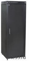 ITK Шкаф сетевой 19" LINEA N 33U 600х800 мм металлическая передняя дверь черный