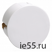 Коробка КМ41024 распаячная d80х40мм для полых стен (металлические лапки, с крышкой )