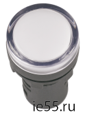 Лампа AD16DS(LED)матрица d16мм зеленый 12В AC/DC  ИЭК