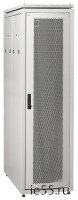 ITK Шкаф сетевой 19" LINEA N 38U 600х1000 мм с L-профилями перфорированные двери серый