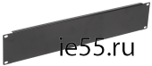 ITK Фальш-панель 2U черная