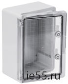 Корпус пласт. ЩМПп 350х250х150мм пр. дв. УХЛ1 IP65 IEK