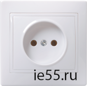 РС10-2-КБ Роз. 1мес. без з/к и з/ш 10А кер. КВАРТА бел. IEK