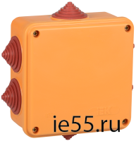 Коробка расп. огн. ПС 100х100х50мм 2P 10мм2 IP55 6 вв. IEK