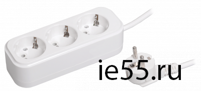 Удлинитель У03 3 места 2Р+РЕ/3.0 метра 3х1мм2 16А/250В CLASSIC IEK